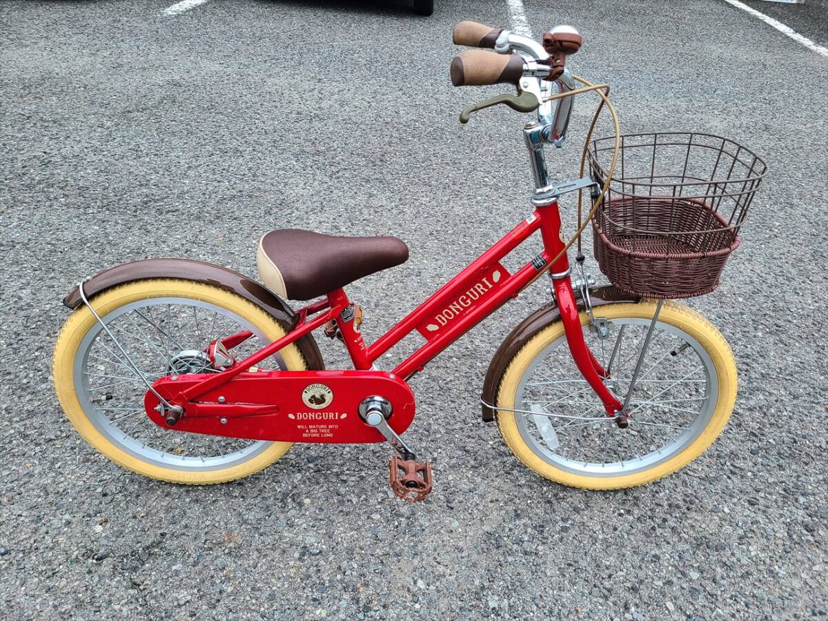 アサヒ自転車　ドングリ18インチ　CDK18　　DONGURI　　美品　　使用頻度少ないです。　　中古車_画像9