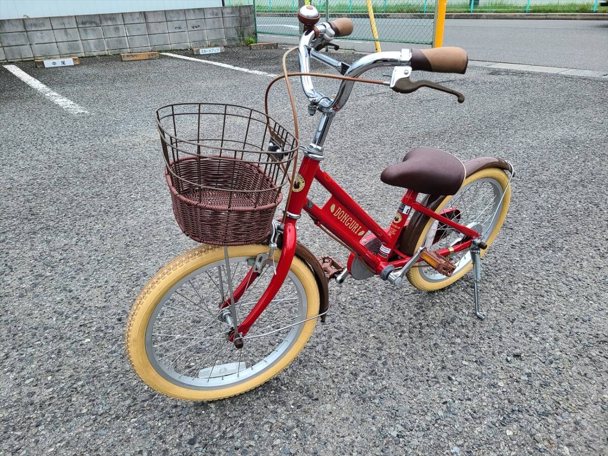 アサヒ自転車　ドングリ18インチ　CDK18　　DONGURI　　美品　　使用頻度少ないです。　　中古車_画像7