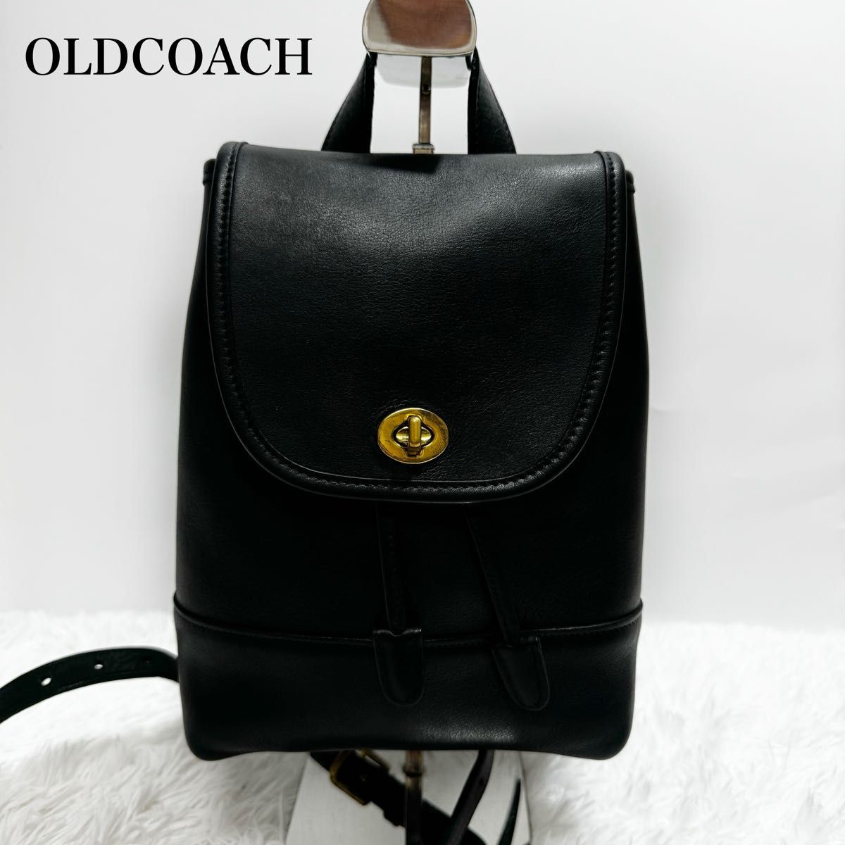 美品！COACH オールドコーチ　リュック　バックパック　9960 USA製　80年代　ターンロック