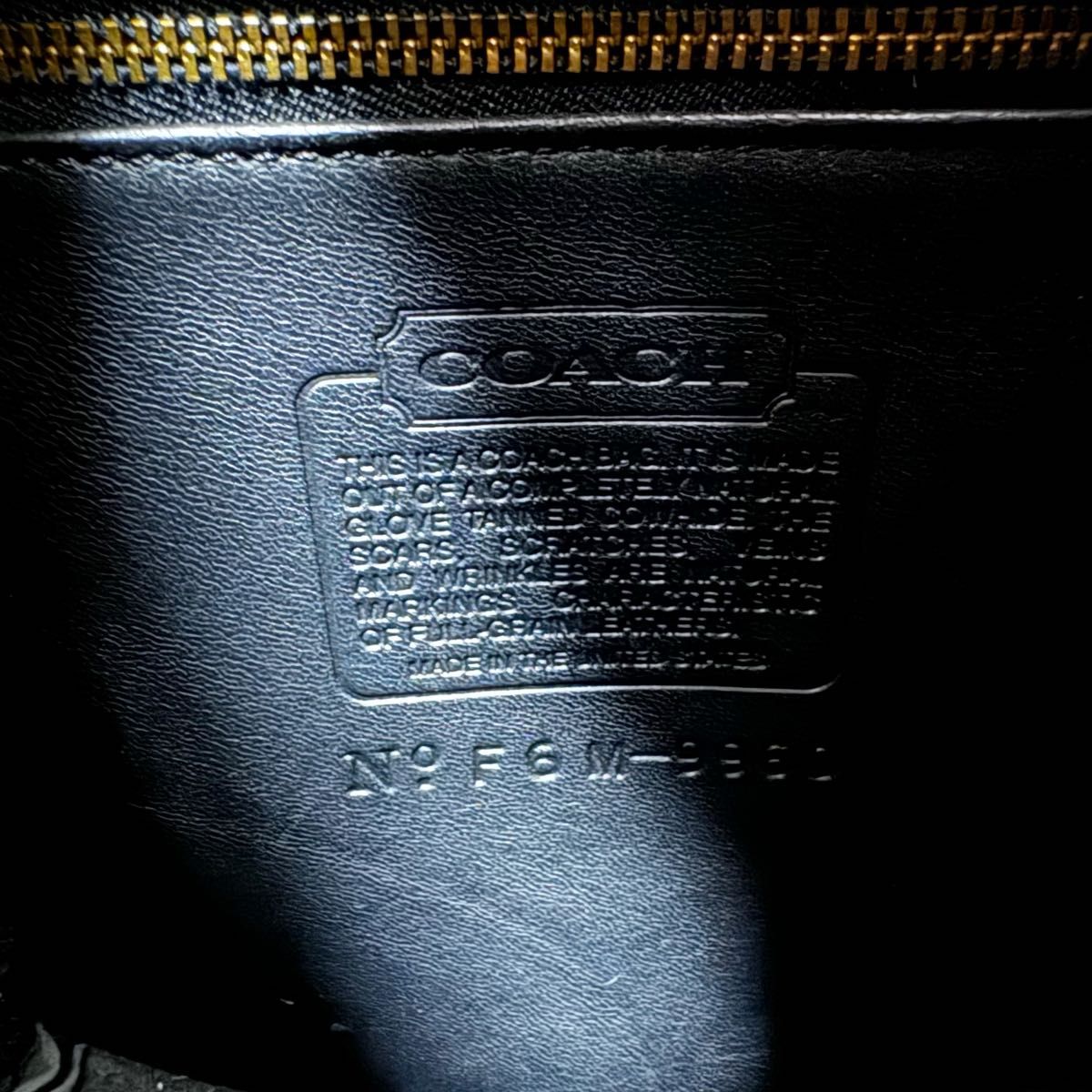 美品！COACH オールドコーチ　リュック　バックパック　9960 USA製　80年代　ターンロック