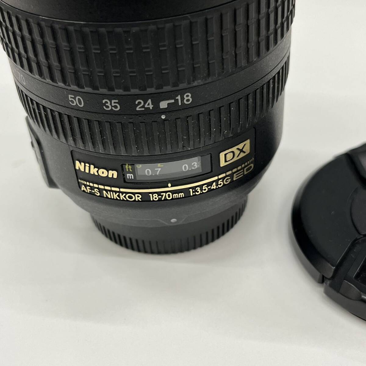 B4118【中古品】 Nikon AF-S NIKKOR 18-70mm 1:3.5-4.5G ED DX レンズ カメラレンズ ニコン の画像3