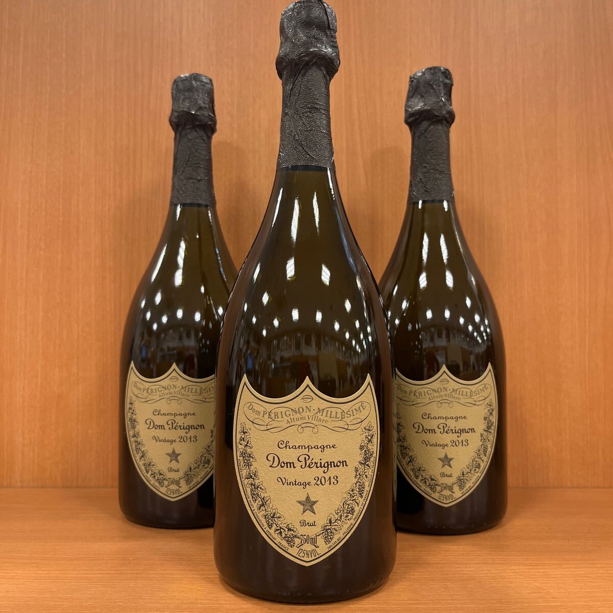 S4148【未開栓】/Dom Perignon Vintage 2013 ブリュット 3本セット シャンパン ドンペリ _画像1