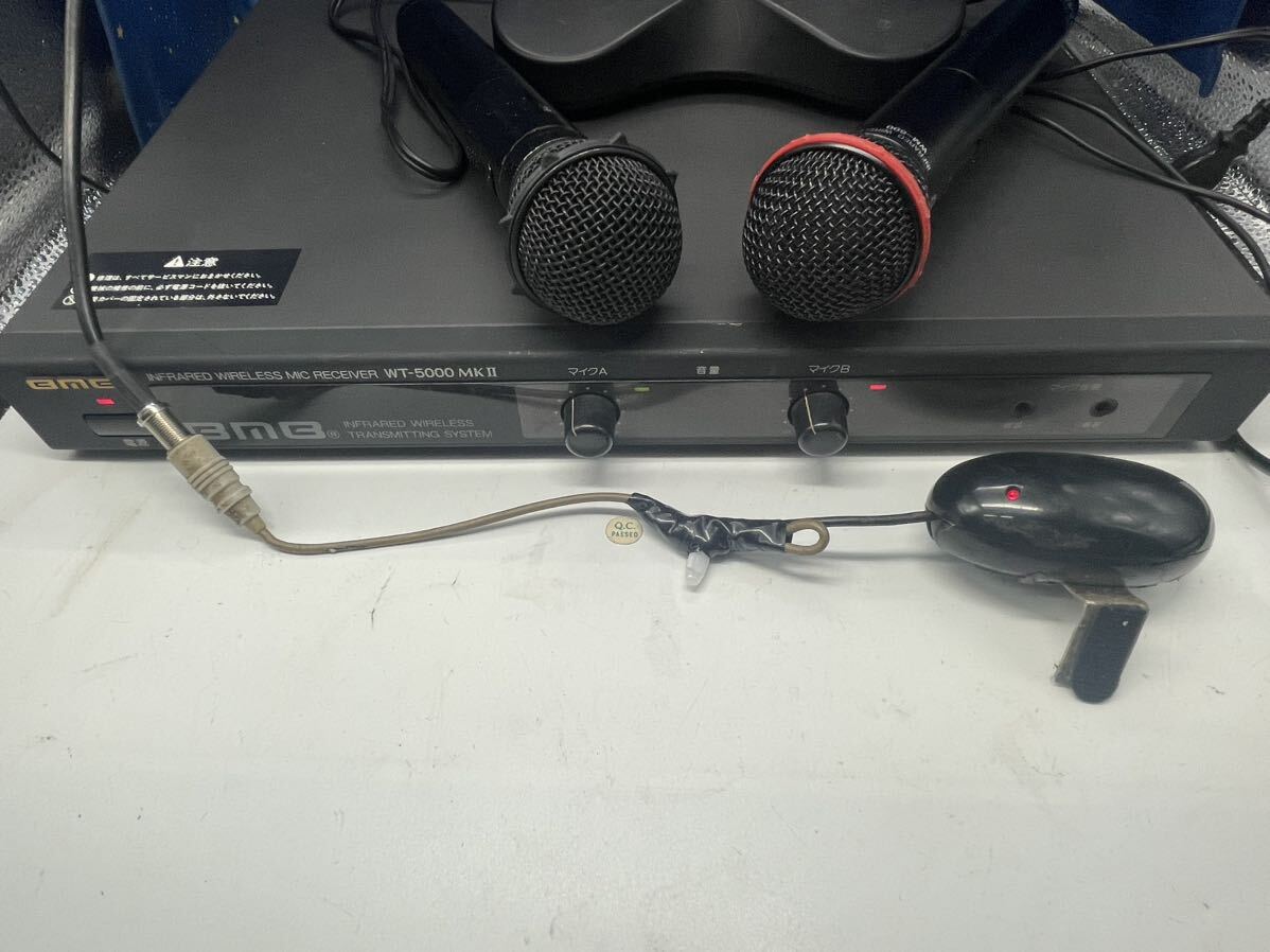 保証あり】美品 赤外線ワイヤレスマイクセット エクシング UGA BMB DAM レシーバーWT-5000MKⅡ マイクWM-600 JOYSOUND (カラオケ機器)|売買されたオークション情報、Yahoo!オークション(旧ヤフオク!) の商品情報をアーカイブ公開 - オークファン(aucfan.com)