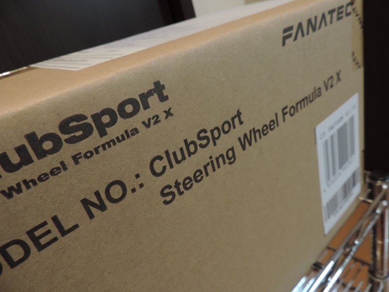 ファナテック/FANATEC ClubSport Steering Wheel Formula V2.5X ＆ QR1 未開封！_画像3