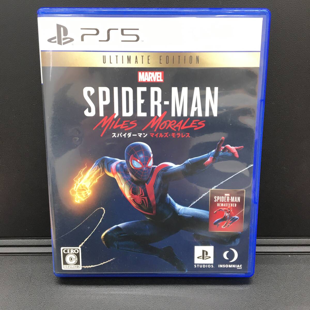 ■PS5ソフト【Marvel's Spider-Man: Miles Morales Ultimate Edition/スパイダーマン)】送料無料/1円～（S001）の画像1