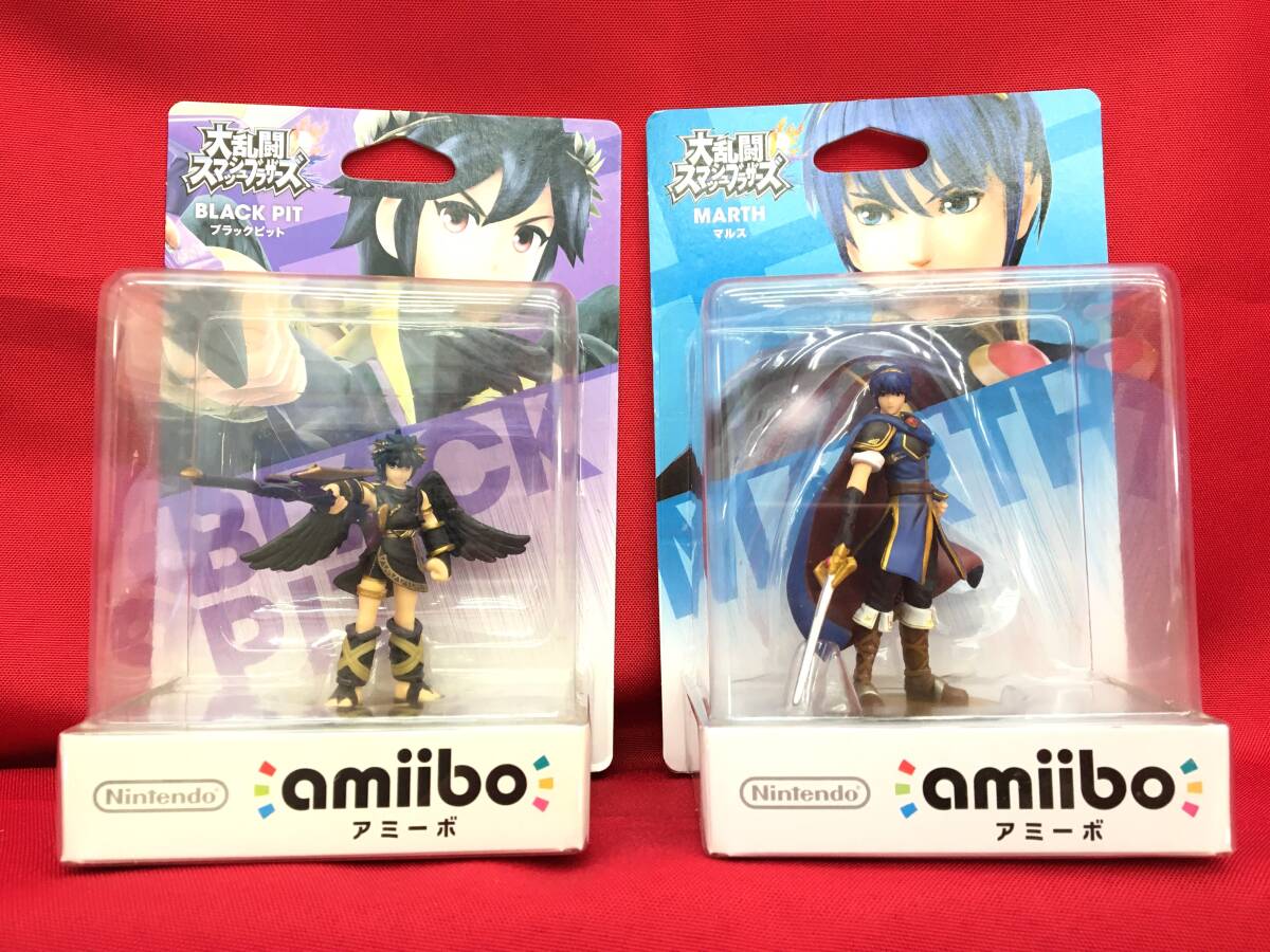 ☆未使用【 Nintendo amiibo アミーボ フィギュア 大乱闘スマッシュブラザーズまとめ】トゥーンリンク/シーク/ブラックピット/他 A415＊1☆_画像4