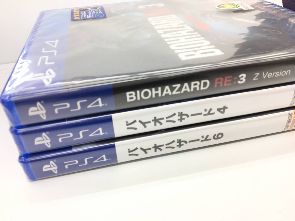 ■新品PS4ソフトまとめ【BIOHAZARD RE:3 Z Version(バイオハザード) /バイオハザード4/バイオハザード6】送料無料/1円～（P2223）の画像8