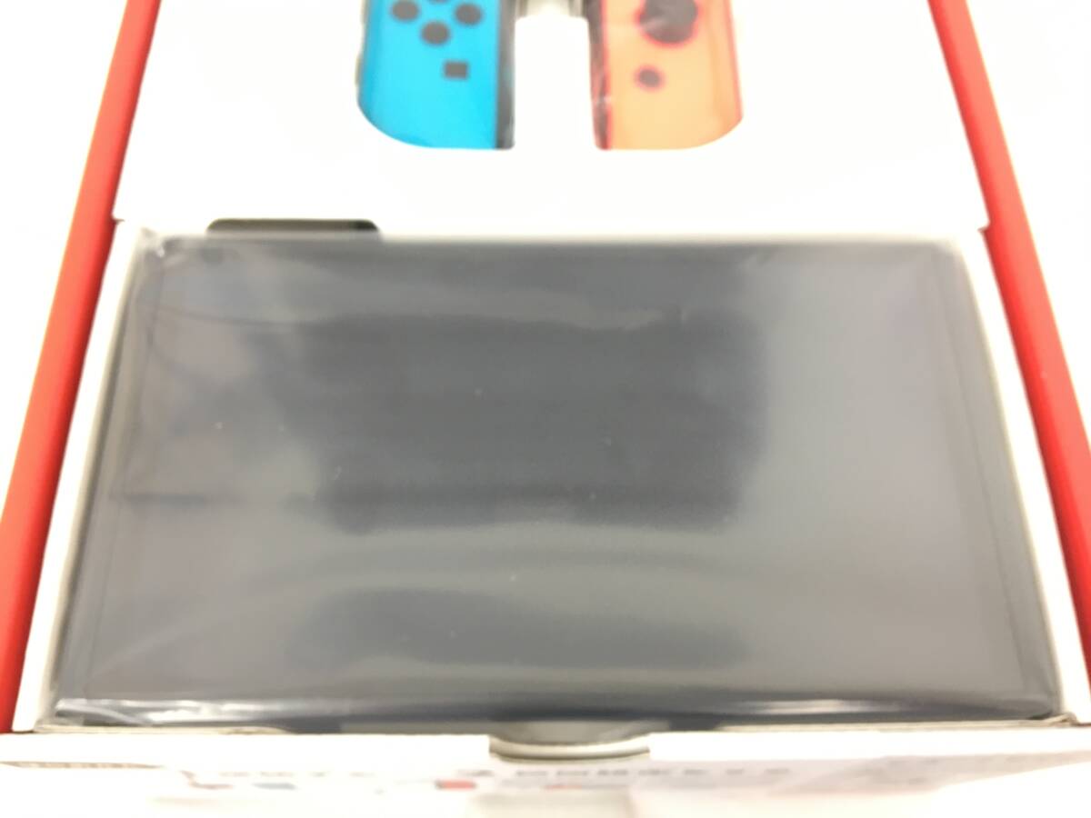# unused goods Switch body [NintendoSwitch body / have machine EL model ] sales store seal have / free shipping /1 jpy ~/ Nintendo switch body (N2901)
