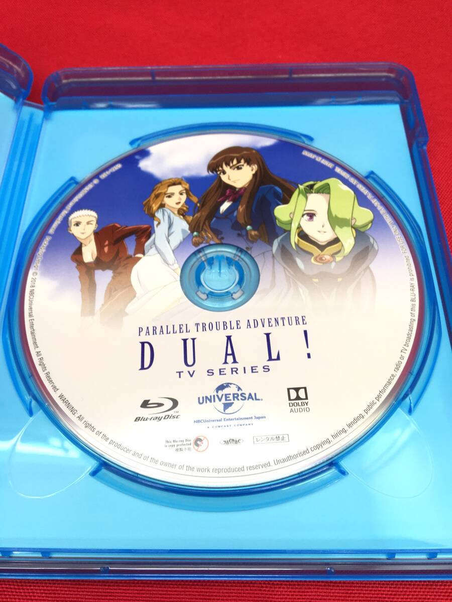 ☆アニメ/Blu-ray【デュアル!ぱられルンルン物語 Blu-ray(Blu-ray Disc)】視聴動作未確認/現状品 A3☆