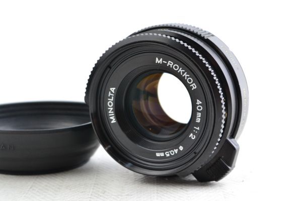 ★実用美品★MINOLTA ミノルタ M-ROKKOR 40mm F2★♯13698