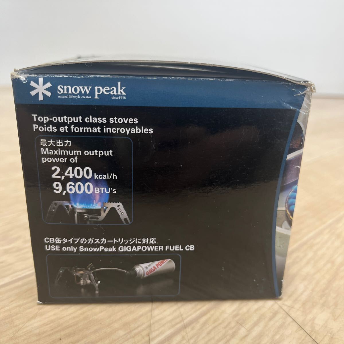 (A2175) 未使用 snow peak スノーピーク バーナー 調理器具 アウトドア キャンプ シングル _画像9