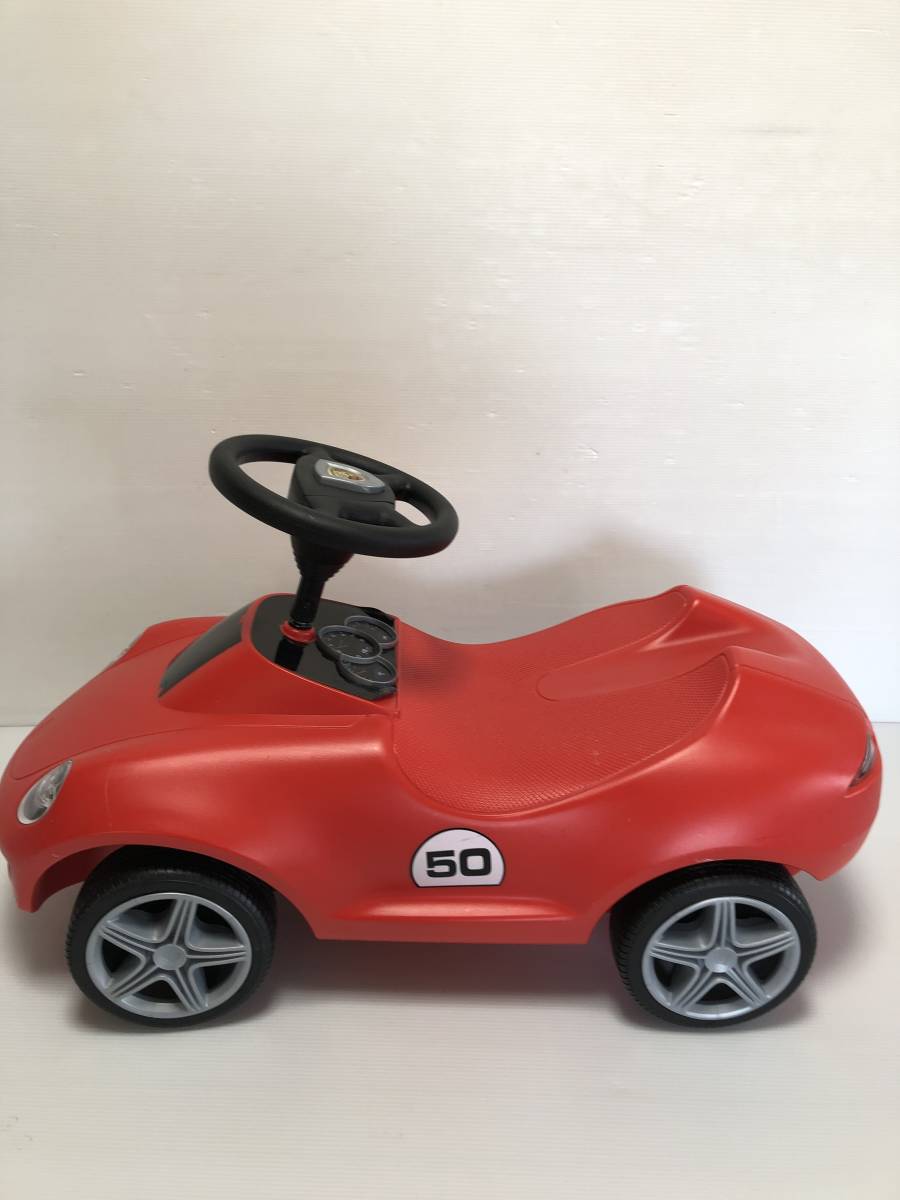 Big big Porsche red for children toy for riding toy pair .. vehicle Germany made used (A592)