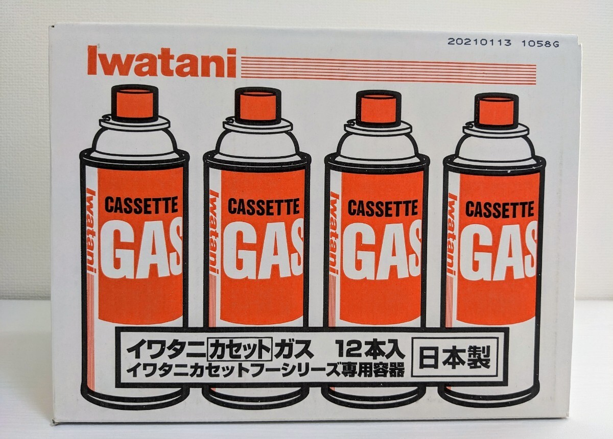 iwatani イワタニ カセット ガス 箱 日本製 未使用 新品 12本入り_画像2