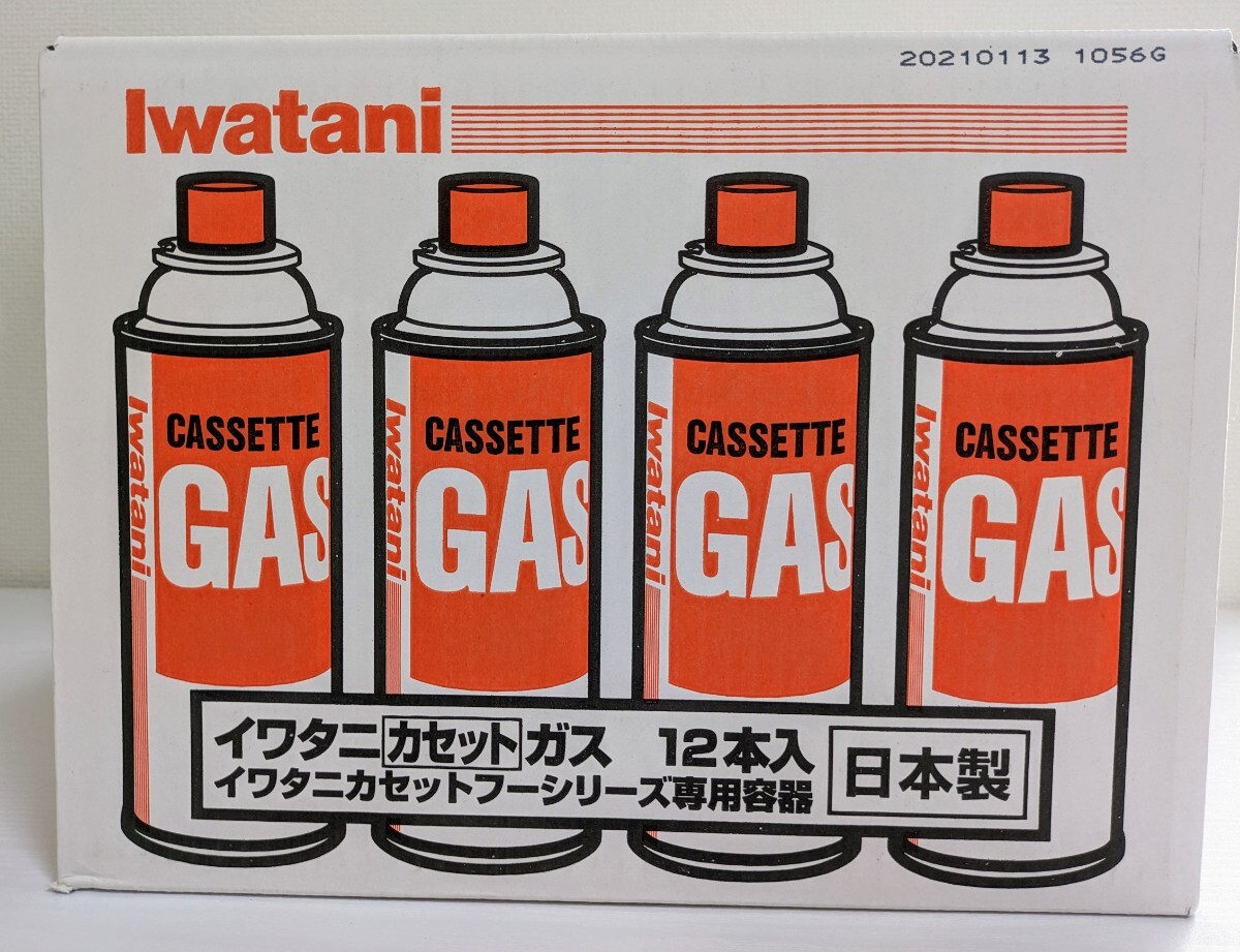 iwatani イワタニ カセット ガス 箱 日本製 未使用 新品 12本入りの画像2