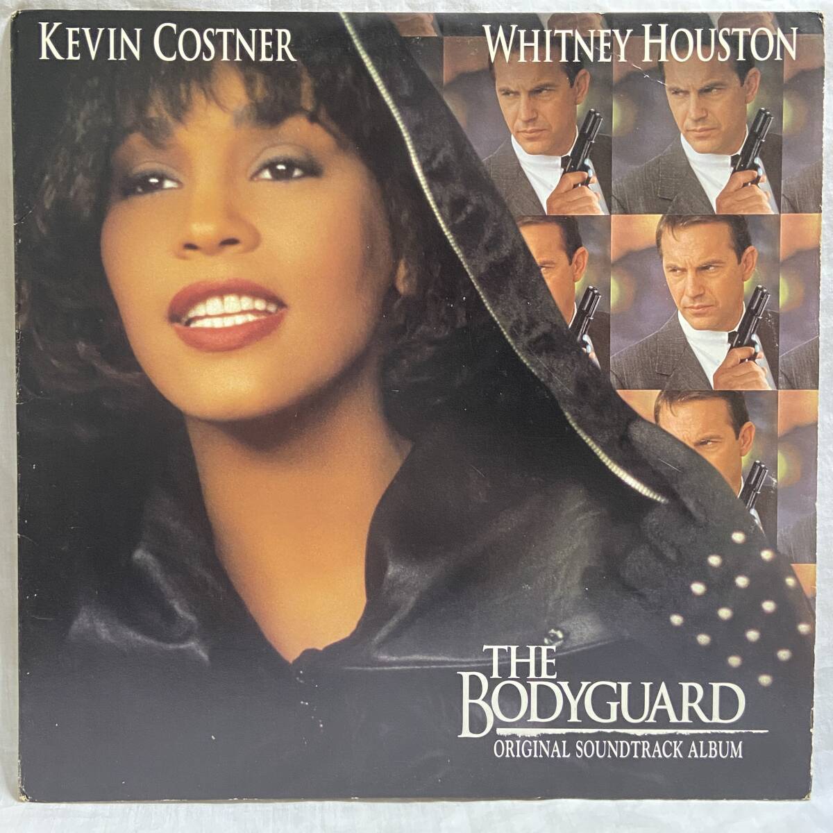 THE BODYGUARD Whitney Houston Kevin Costner 1992 US ARISTA 07822-18699-1 ボディガード ホイットニー・ヒューストン ケビン・コスナーの画像1