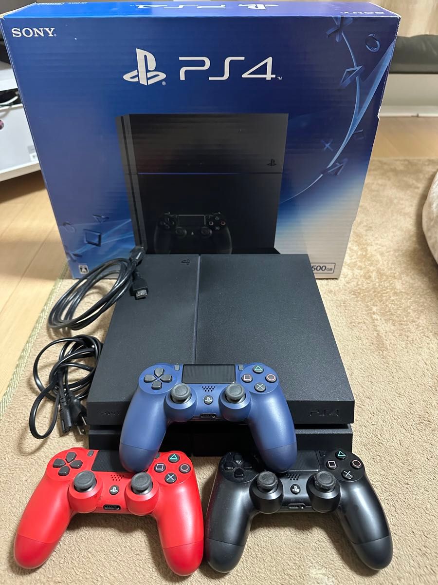 PS4  CUH-1200A  SONY  コントローラー ジェットブラック