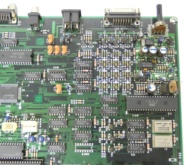 ■NEC PC88 PC-8801MKII MR マザーボード 基板 動作未確認 ジャンク品_画像5