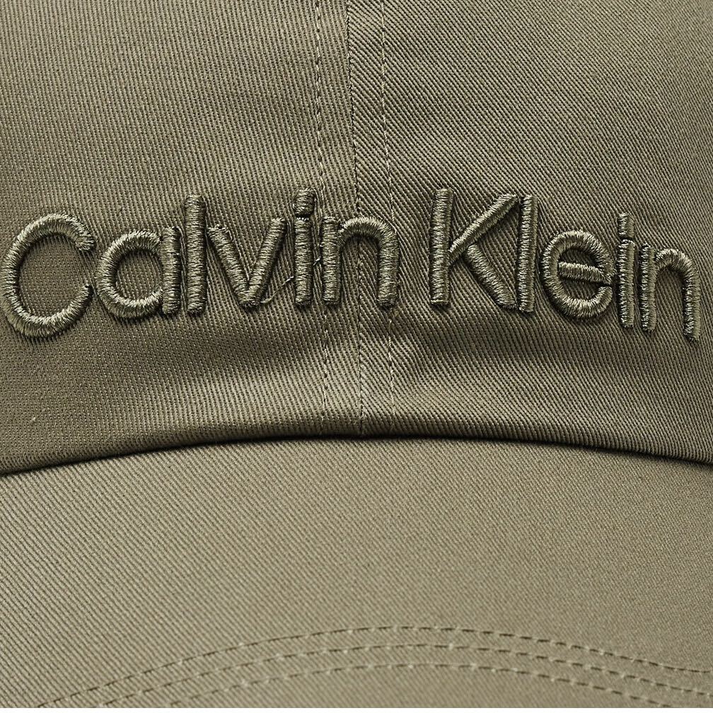 カルバンクライン キャップ 帽子 メンズ レディース 刺繍 カーキ オリーブ Calvin Klein 男女兼用 シンプル_画像3