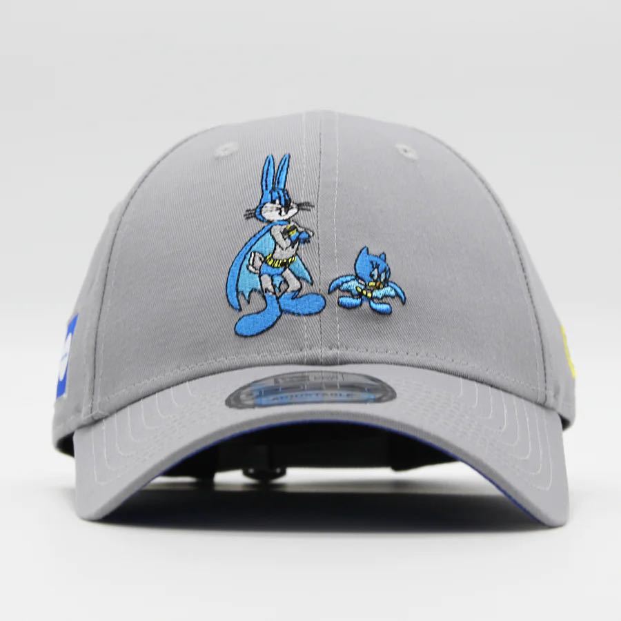 ニューエラ NEWERA 9FORTY WB 100th Year Looney Tunes キャップ 帽子 メンズ レディース ルーニーテューンズ グレー 海外限定 正規品の画像2