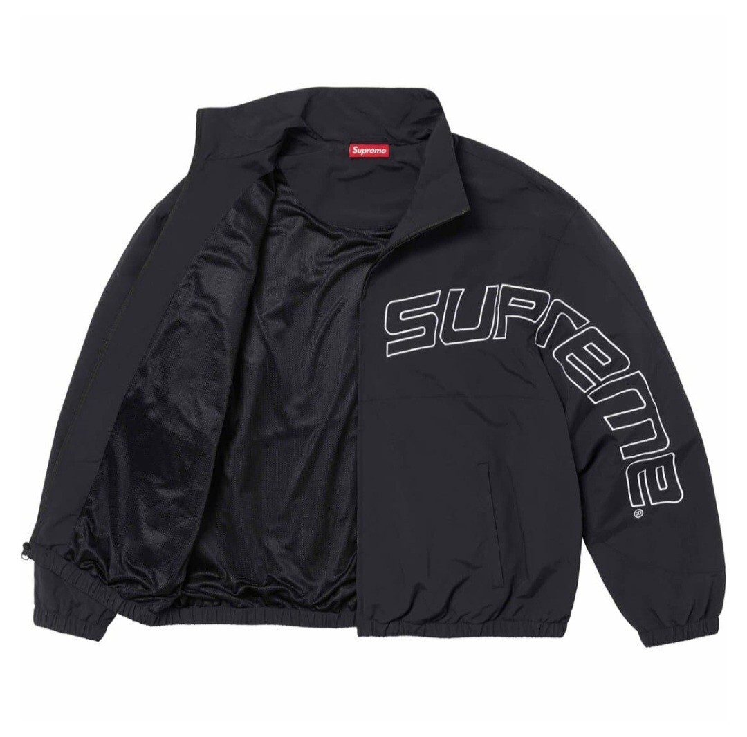 Supreme★Curve Track Jacket Large Lサイズ Black ブラック 黒 カーブトラックジャケット シュプリームの画像2