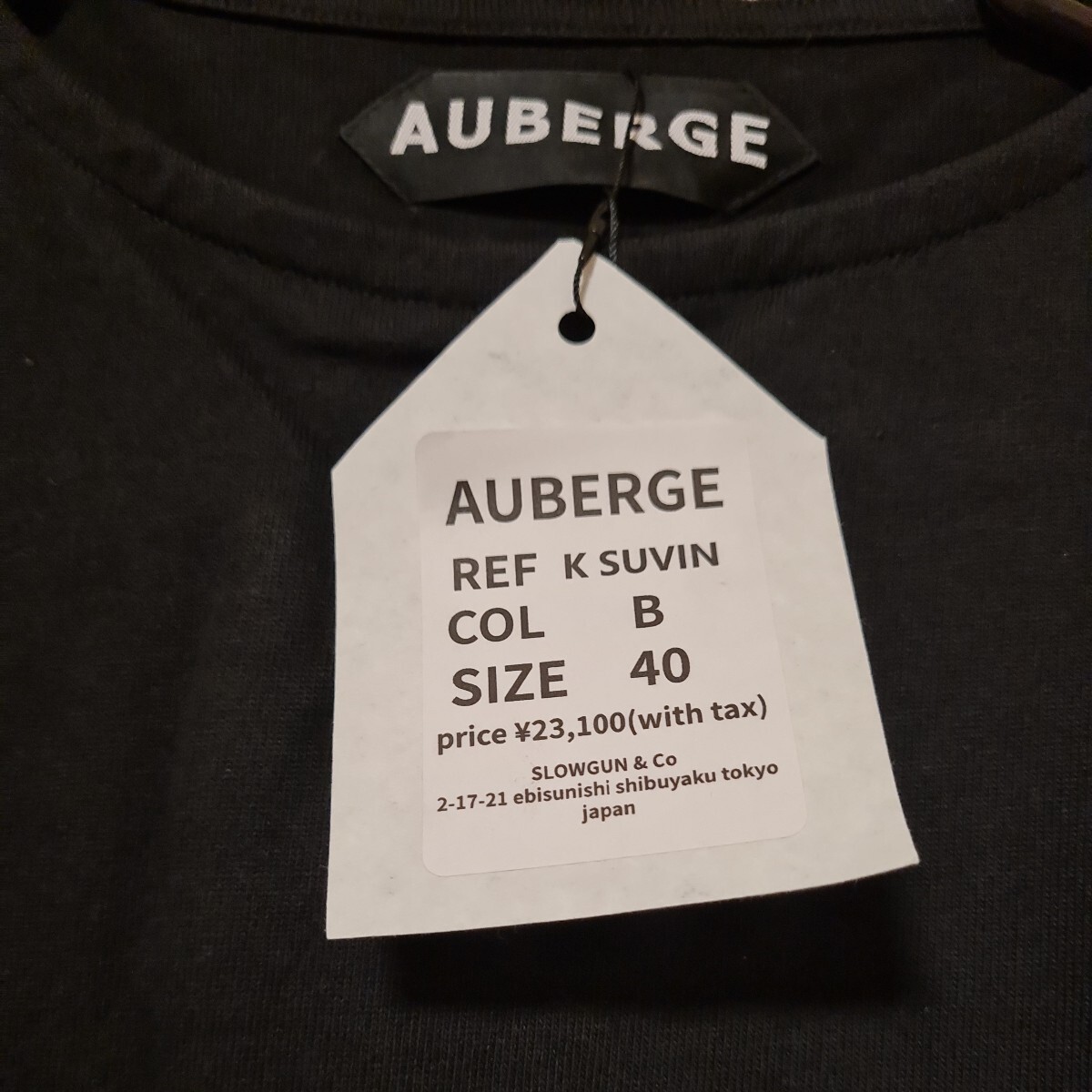 【新品】AUBERGE K SUVIN size40 blackの画像2