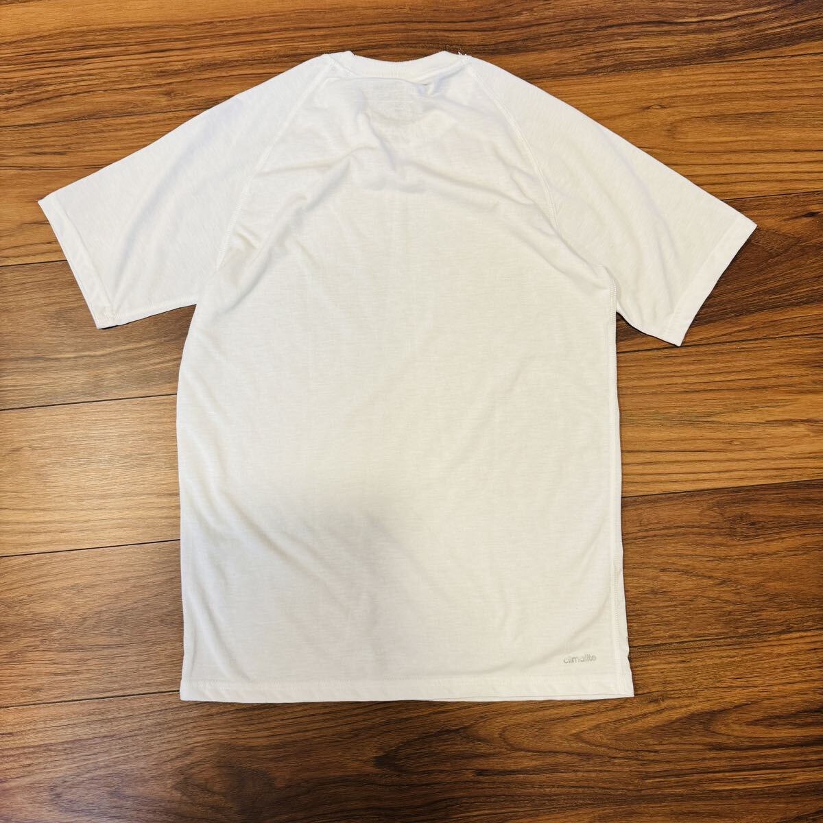 アディダス 半袖Tシャツ S メンズ ホワイト スポーツブランド ブランド古着の画像7