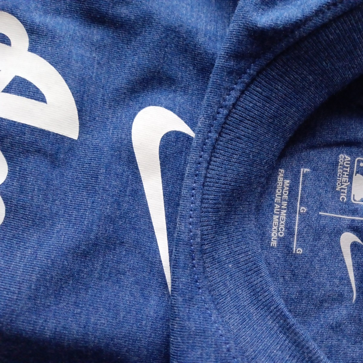 大谷翔平 Men's Lサイズ Los Angeles Dodgers Nike Authentic T-Shirt 選手着用モデル 定価40ドル 正規品 1円オークションの画像6