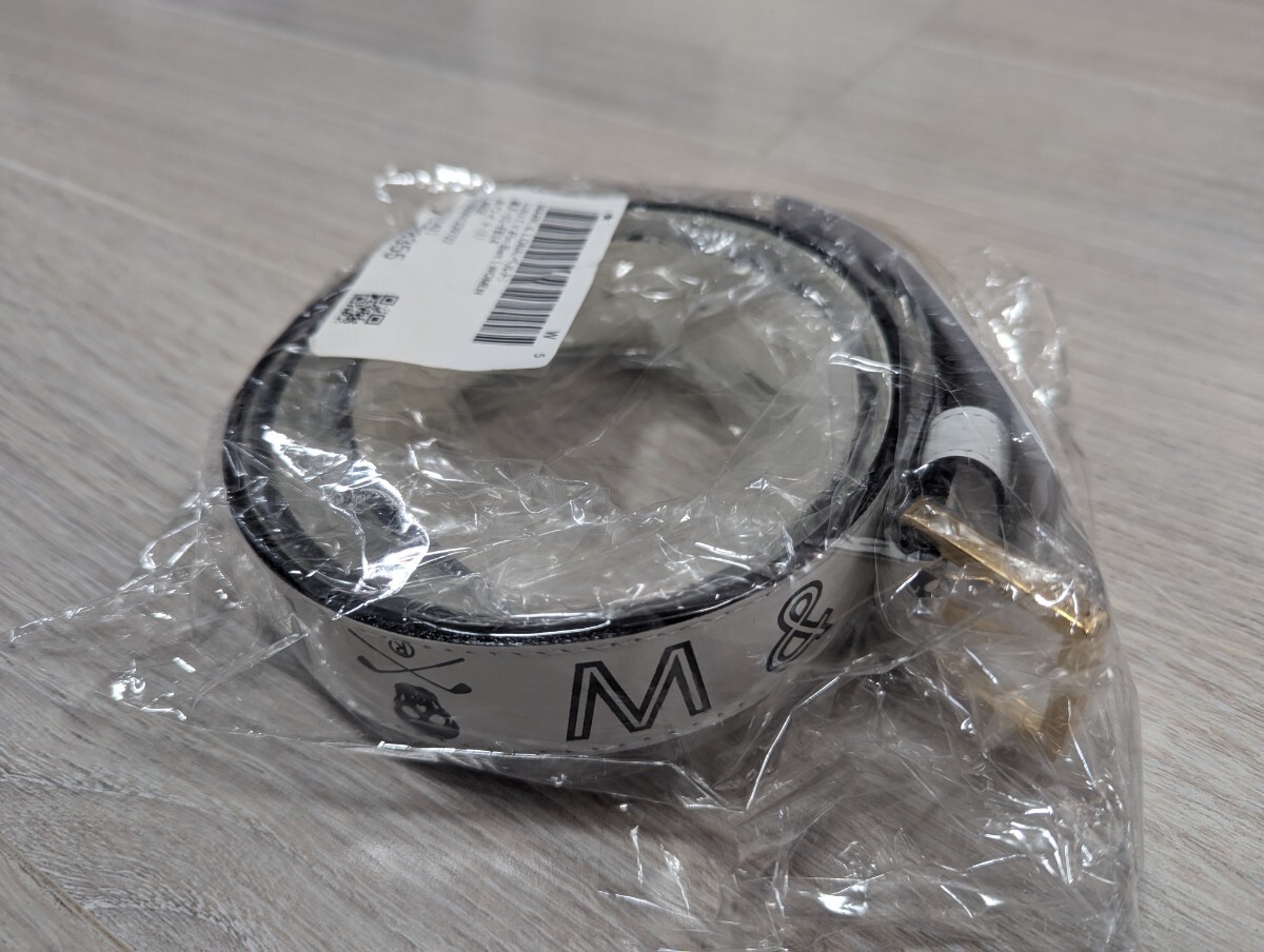 新品　正規品　MARK&LONA [マーク＆ロナ] U.N.I.T.Y Pin Belt [ホワイト] ピンベルト男女_画像1