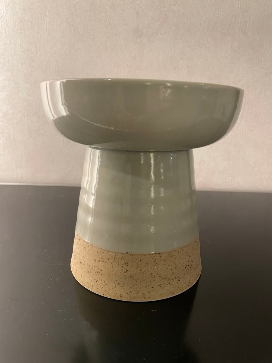   Classy Bowl (5インチ)  古釉×梨地釉の掛け分け 台座付きフードボール【新品未使用】クラッシーボウル／即日発送