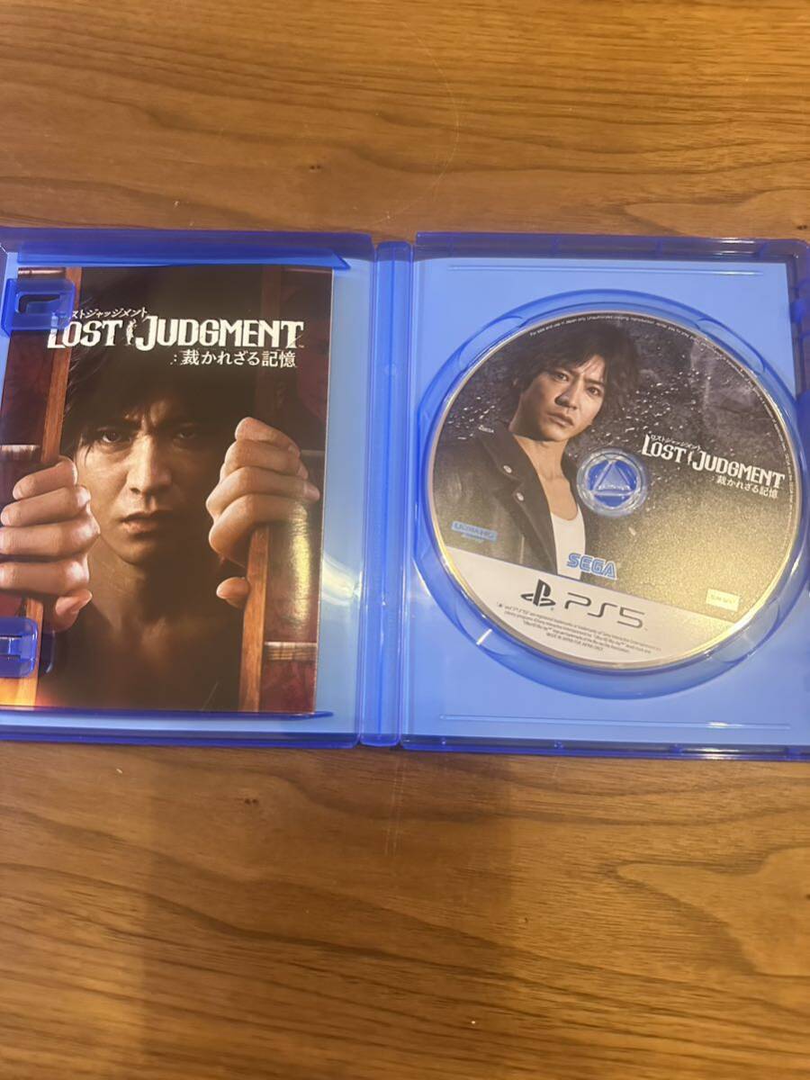 PS5ソフト LOST JUDGMENT ロストジャッジメント の画像3