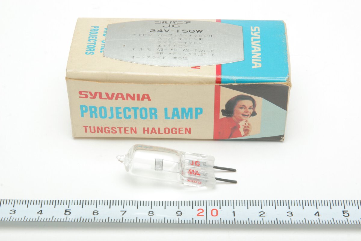 *[ new goods unused ] SYLVANIA silver niaPROJECTION LAMP Pro je comb .n lamp 24V 150W JC box attaching c0463