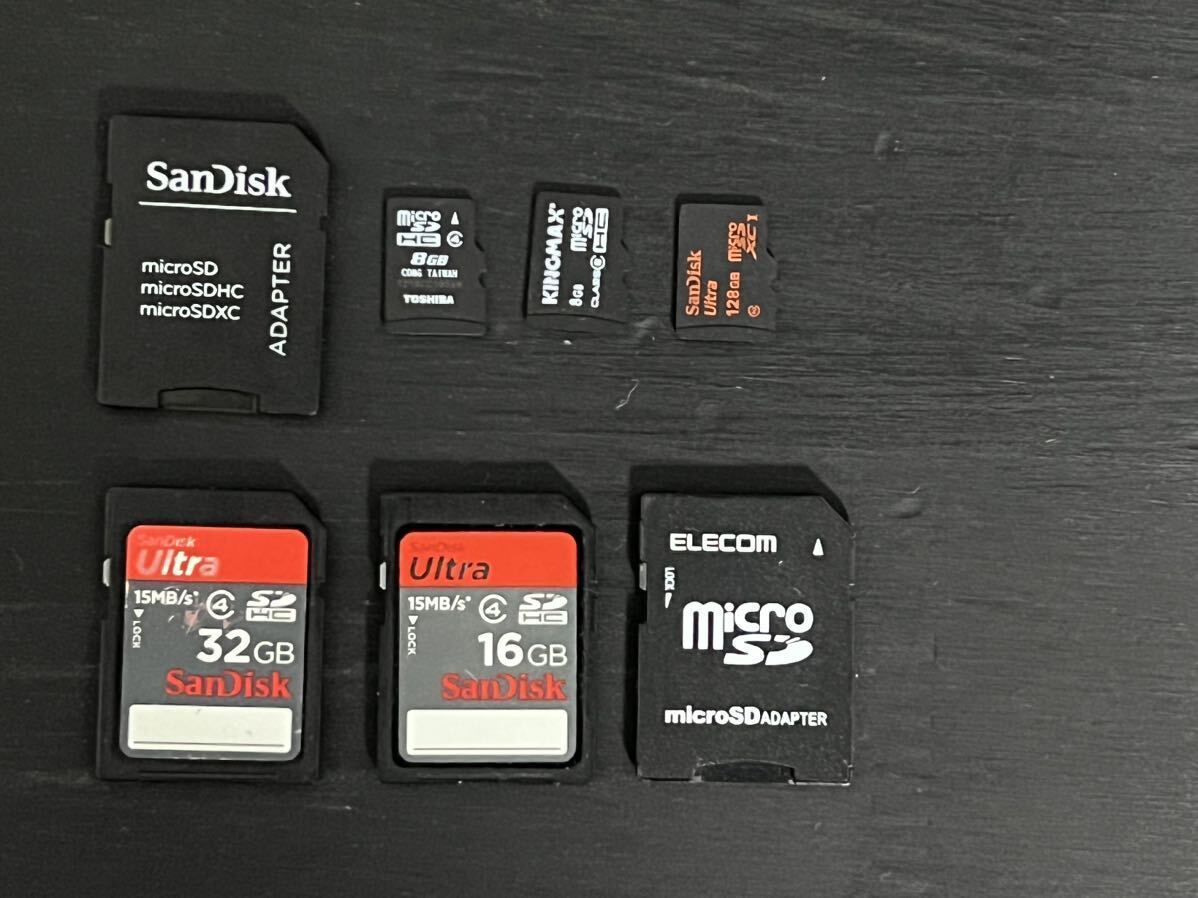 SanDisk SDカード microSDカード セット メモリーカード フォーマット済 128GB他の画像1