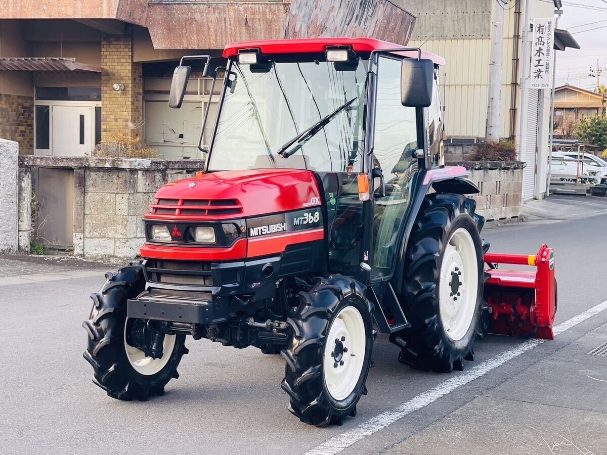 # Mitsubishi tractor #Mitsubishi #MT368 #36 horse power #4WD## period of use 734H#kobasi rotary model :KJM180# air conditioner #PTO# beautiful goods #