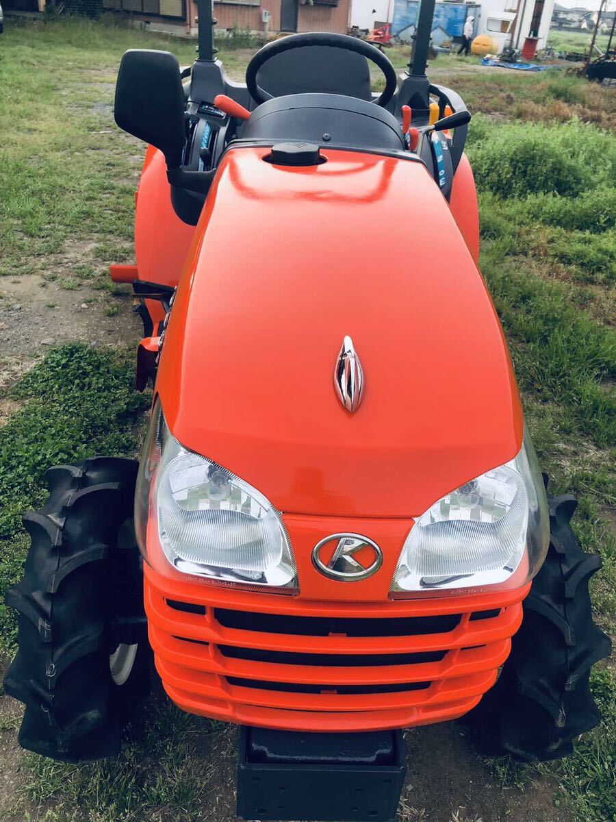 # Kubota tractor #KUBOTA#KB 18 KingBull#18 horse power # reversal PTO# period of use 275H# Kubota rotary model :RSP135K# beautiful goods #