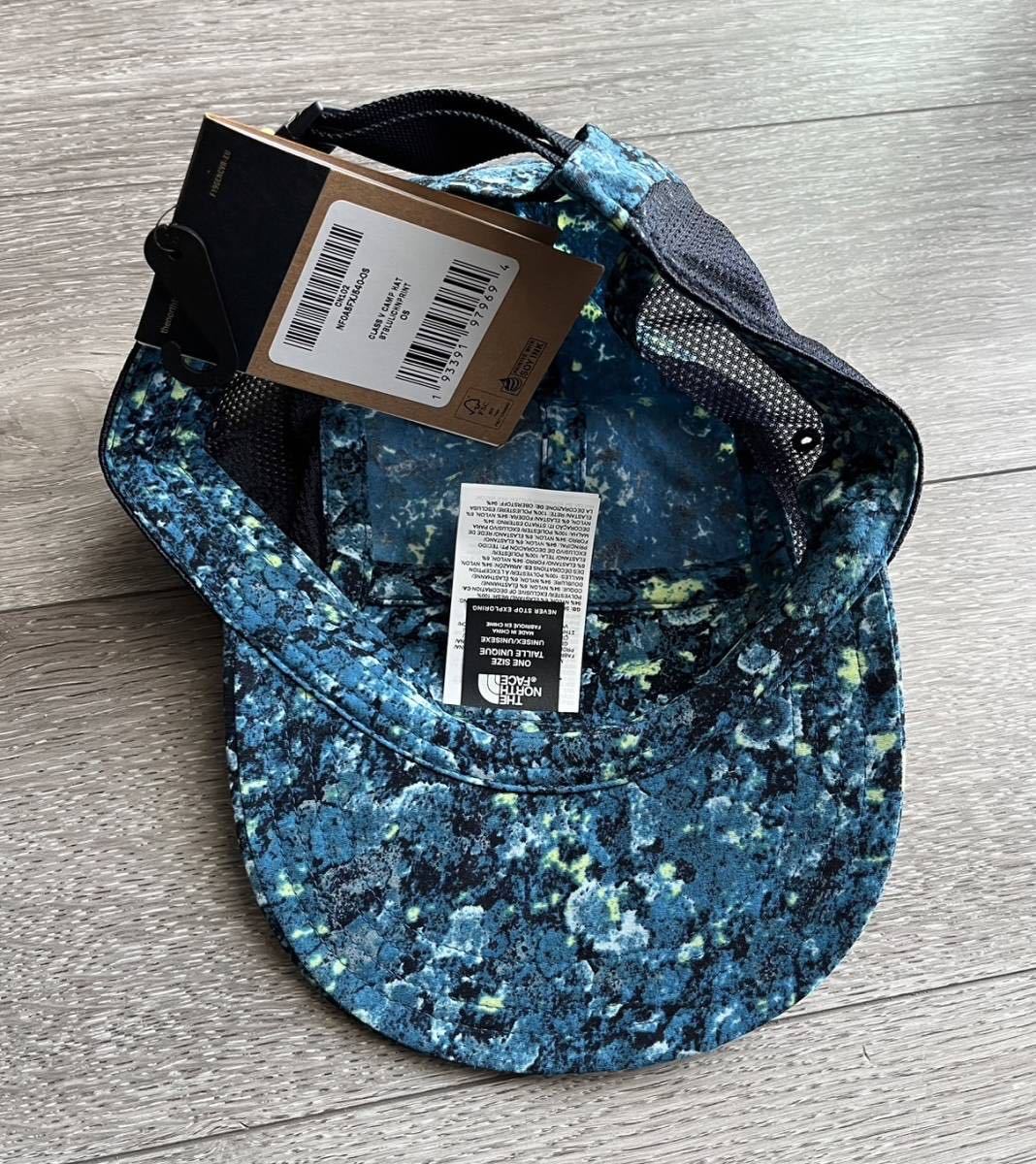 1円〜☆正規品新品☆THE NORTH FACE CLASS V CAMP HAT ノースフェイス キャップ 帽子 NF0A5FXJ メッシュキャップ ブルー 540 ワンサイズの画像6