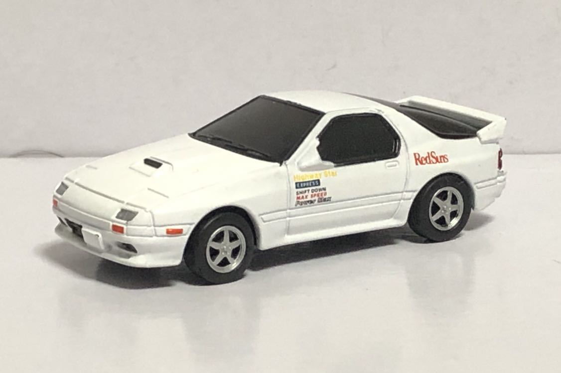 ヤフオク 頭文字d 1 72 リアルカーモデル マツダ Rx 7 Fc3