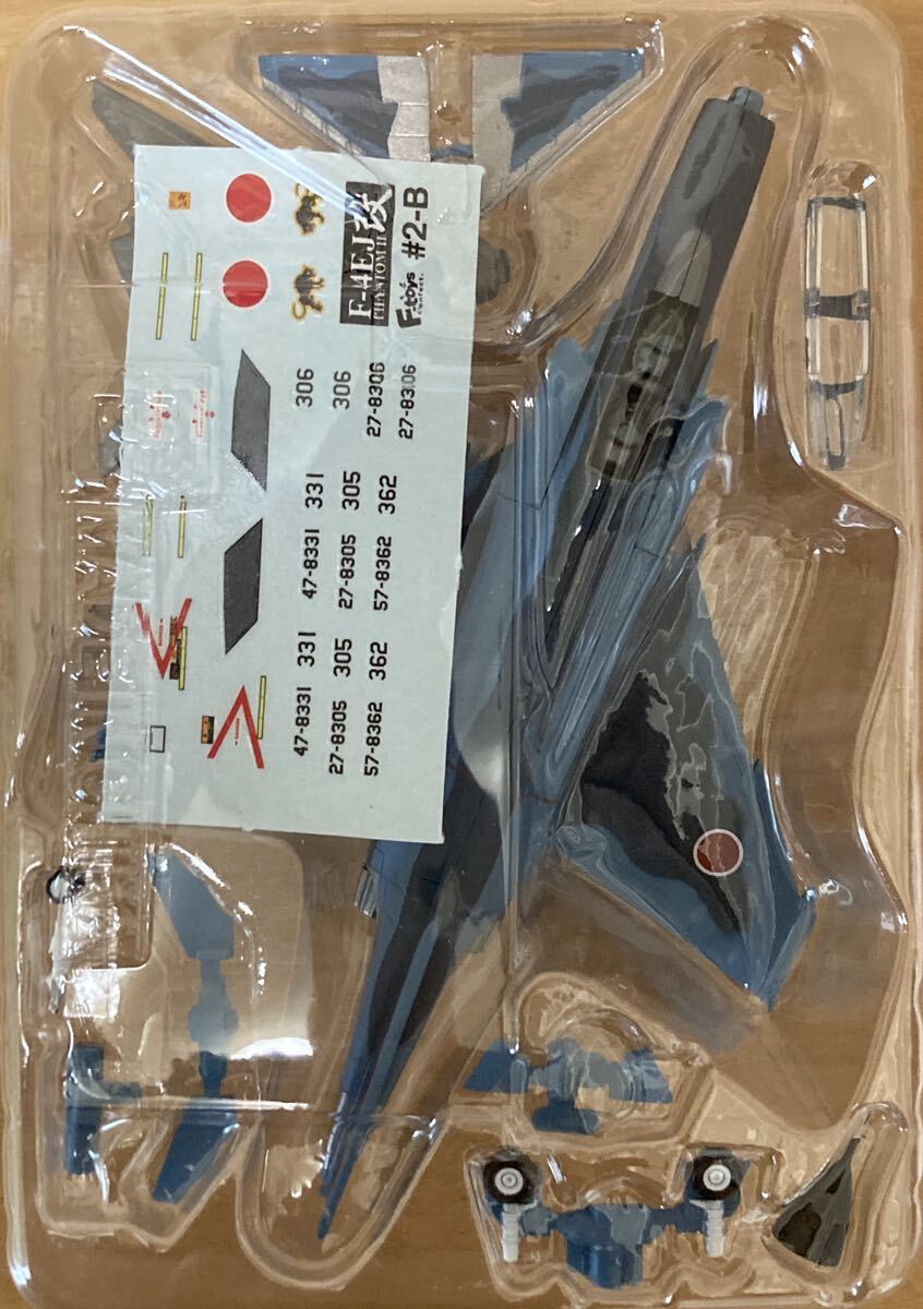 ★エフトイズ ★ 日本の翼コレクション★F-4EJ改 第3航空団★F-1 第3航空団★2種セット 中古 F-toys JASDF 航空自衛隊の画像2