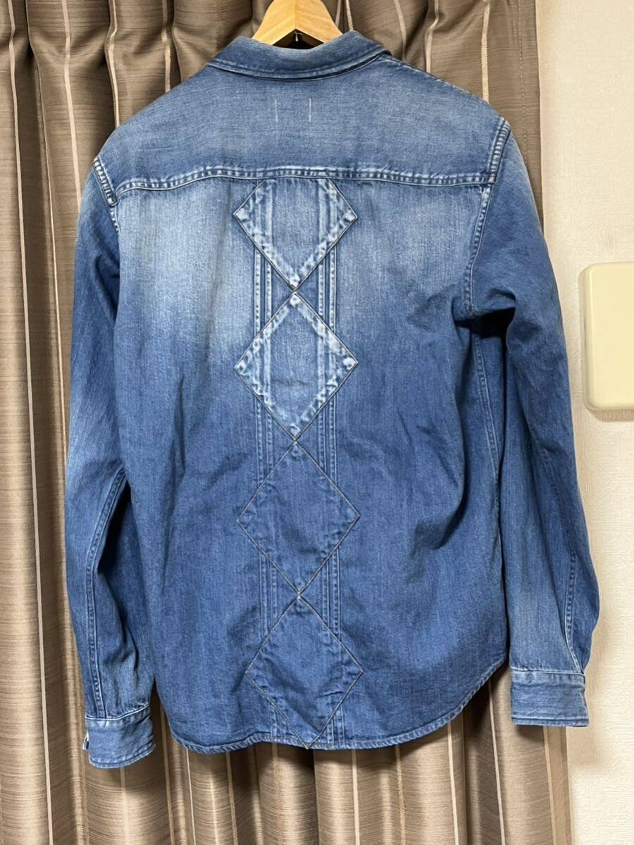 kinema 完売品 デニムジャケット PABLO VINCI Denim shirt Gジャン デニム かわしまたかひろ 未使用品の画像2