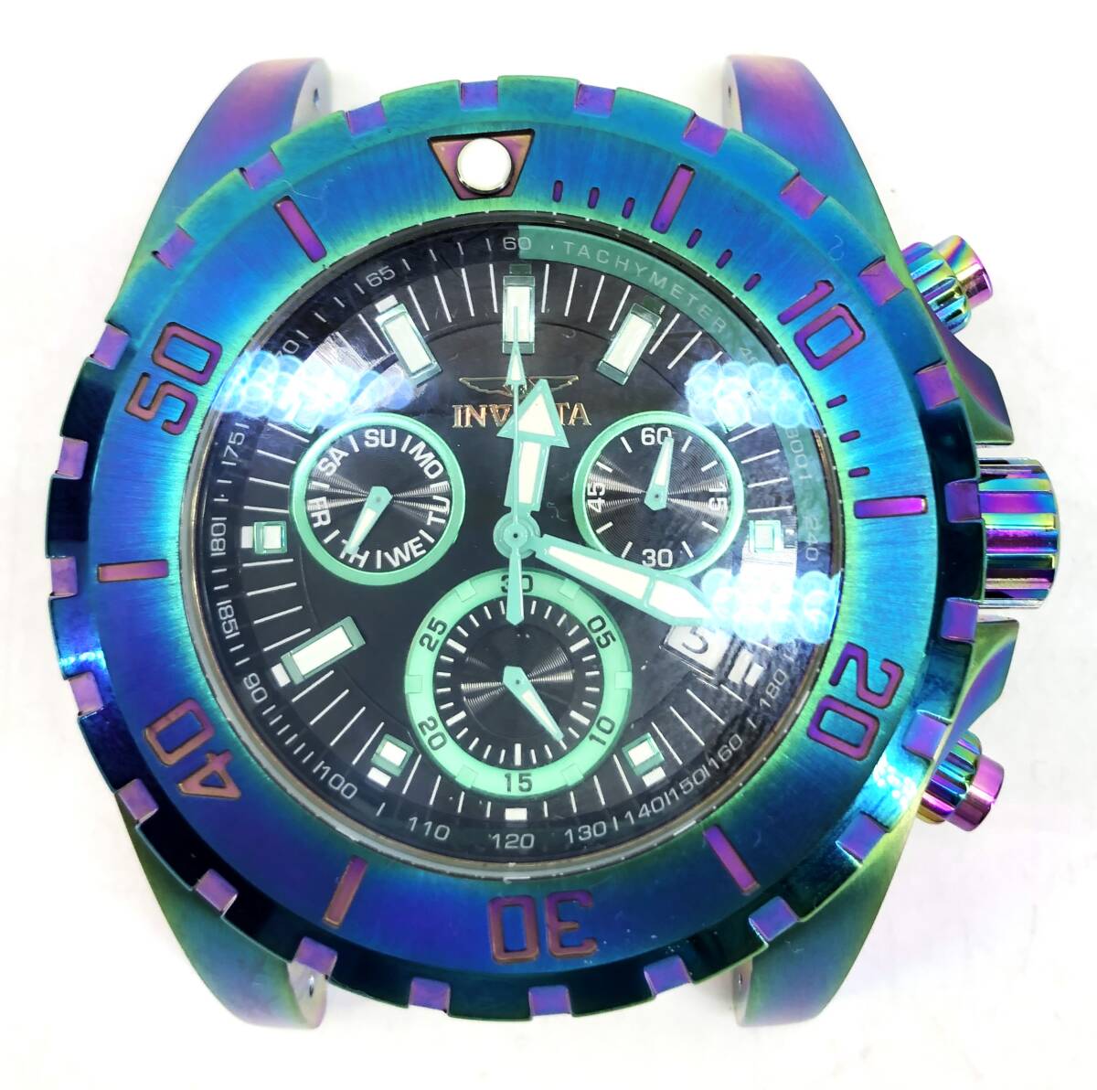 腕時計 インビクタ INVICTA クロノグラフ 24928 プロダイバー PULSAR X LIMITED EDITION 限定品 ジャンクの画像3