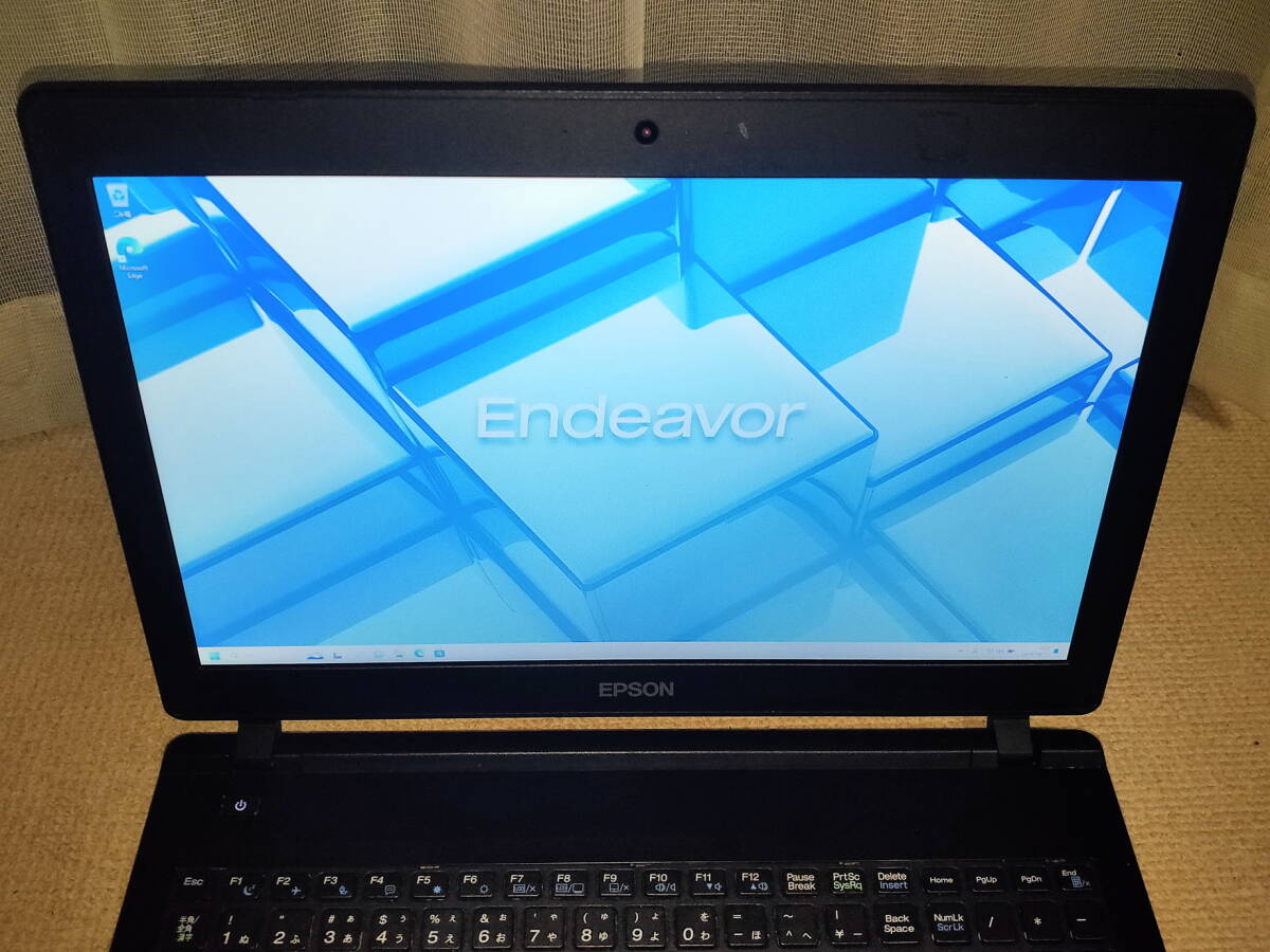 EPSON Endeavor NJ4300 第8世代Corei5 フルHD SSDHDD搭載 Webカメラ付き 4