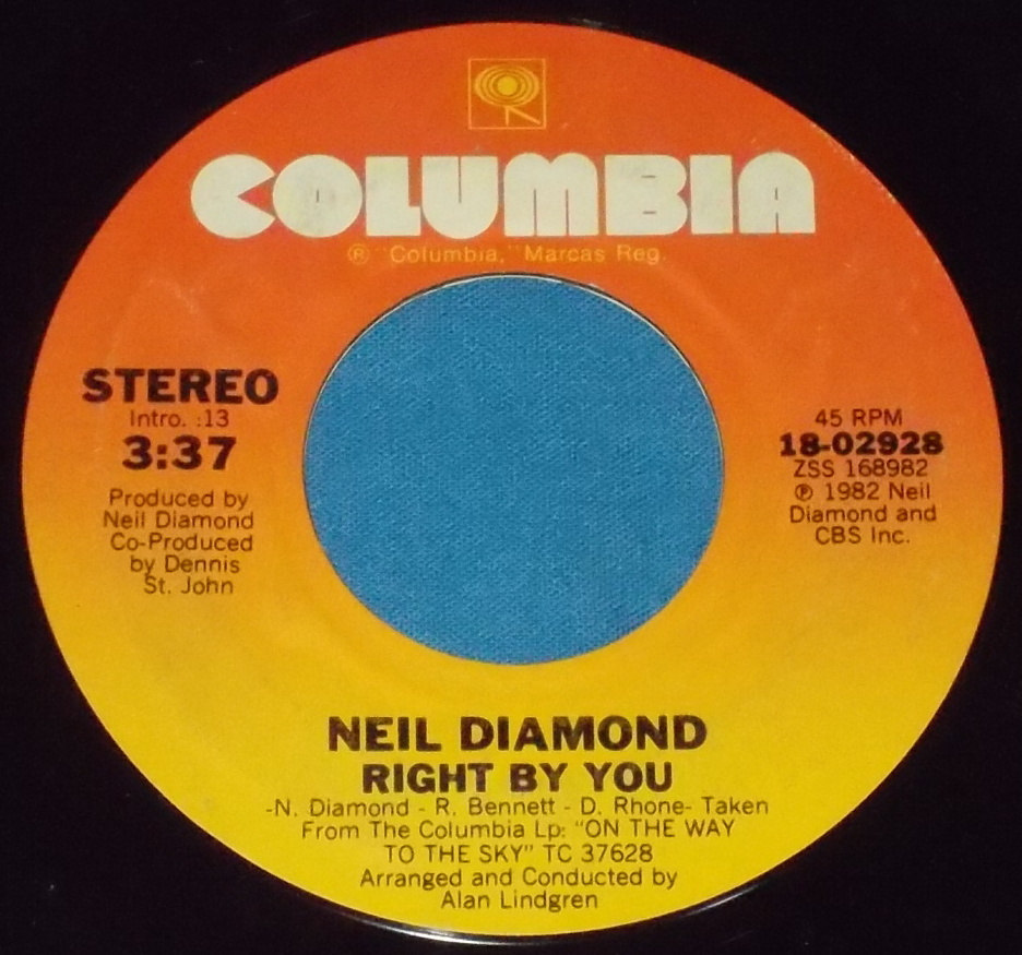 ☆7inch EP★US盤●NEIL DIAMOND/ニール・ダイアモンド「Be Mine Tonight」80s名曲!●_画像3