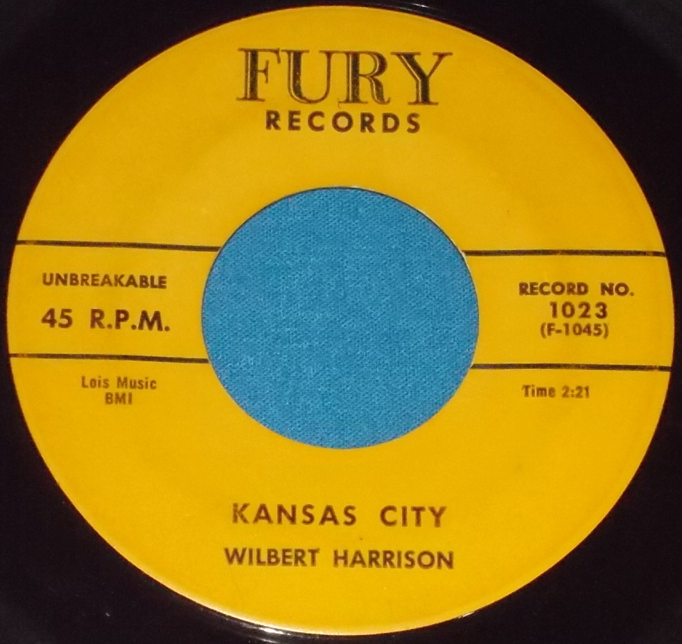 ☆7inch EP★US盤●WILBERT HARRISON/ウィルバート・ハリスン「Kansas City/カンサス・シティ」50sR&B名曲!●の画像2