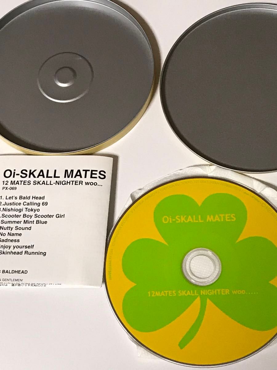 Oi-SKALL MATES限定版缶ケース CD 12 MATES SKALL-NIGHTER WOO...オイスカルメイツ