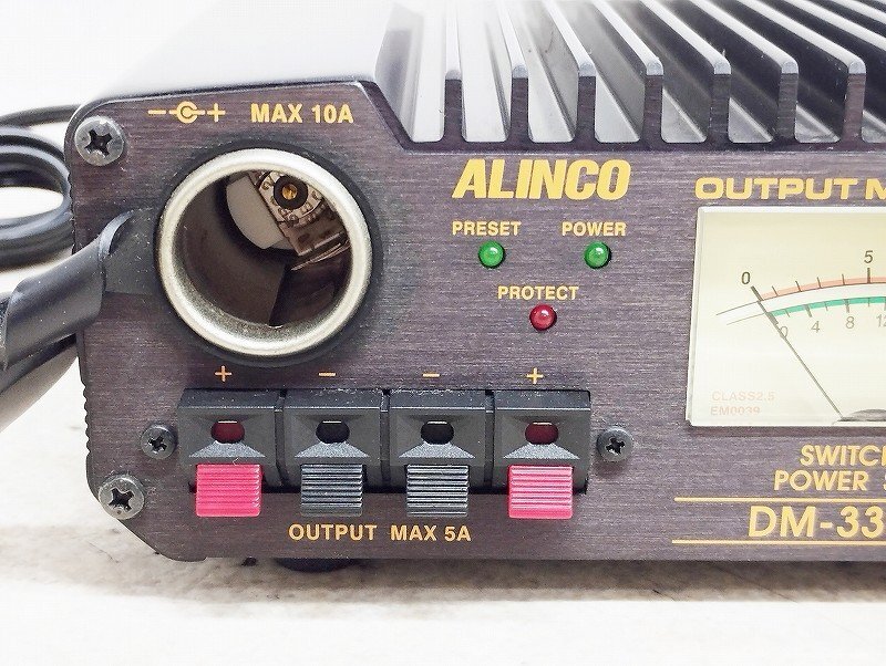 ALINCO アルインコ 直流安定化電源 DM-330MV 出力可 ジャンク2の画像4
