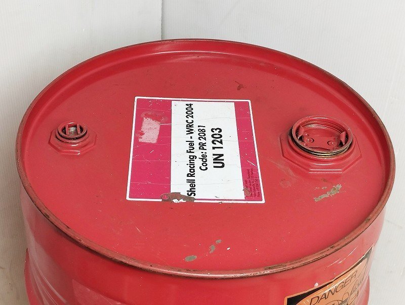 Shell シェル ドラム缶 オイル缶 空き缶 小型 中古現状品の画像5