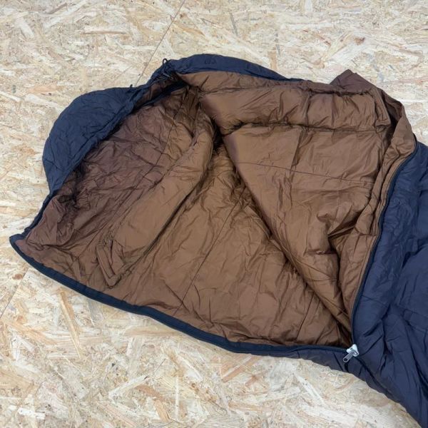 NANGA × VISIONPEAKS IBUKI BAG 800 シュラフ 軽量 寝袋 コンパクト キャンプ 車中泊 地震 防災 ナンガ 中古品 mc01065480の画像5