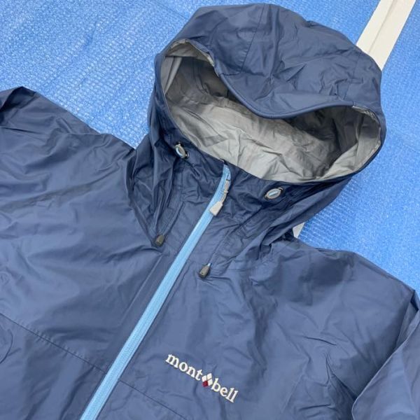 mont-bell モンベル レイントレッカージャケット S 1128597アウトドア 軽量 ハイキング トレッキング キャンプ 登山 防寒 mc01065161の画像3