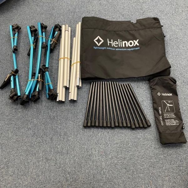 ◆美品◆コットレッグ 付 Helinox ヘリノックス コットマックスコンバーチブル フォールディング 折りたたみ チェア ア椅子 mc01065381