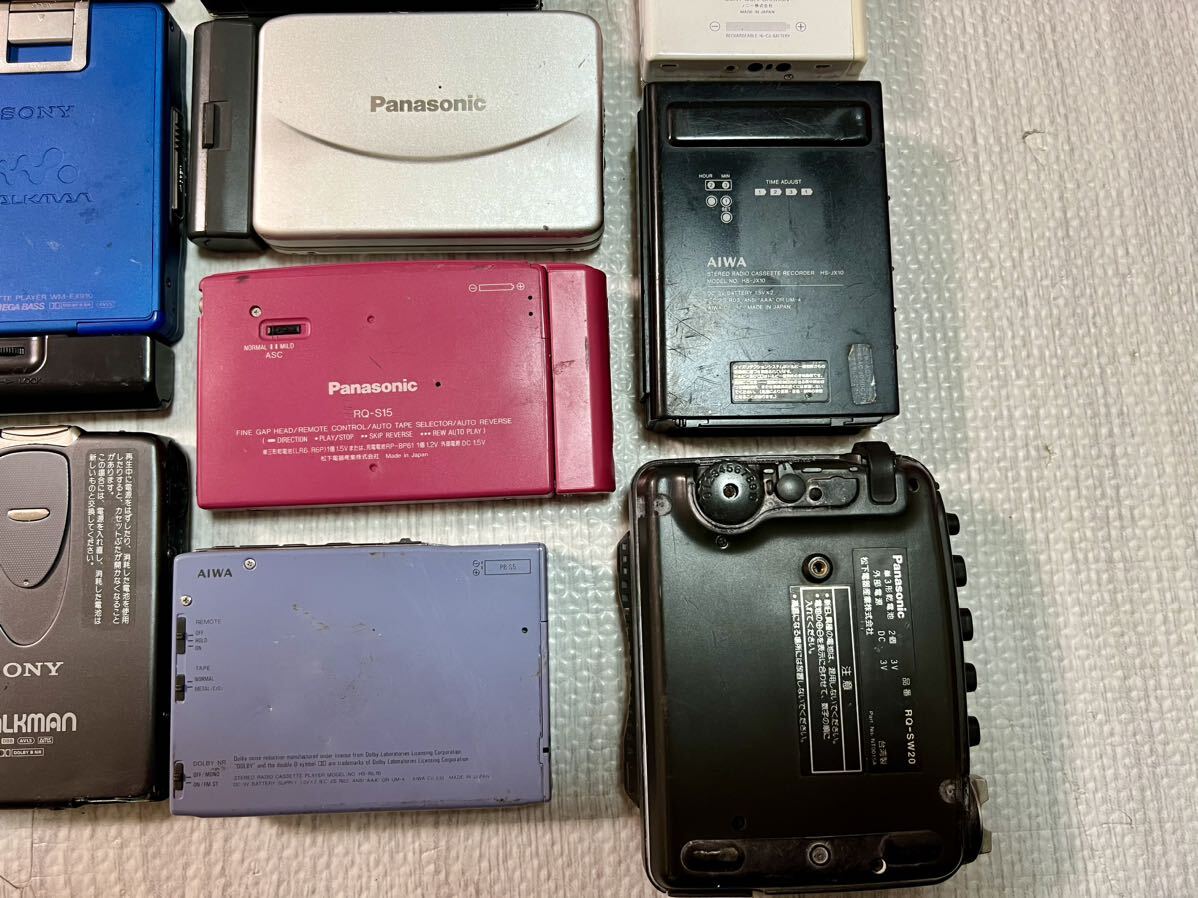 1円スタート SONY Panasonic AIWA SHARP カセットプレーヤー MDプレーヤー まとめ売り 動作未確認