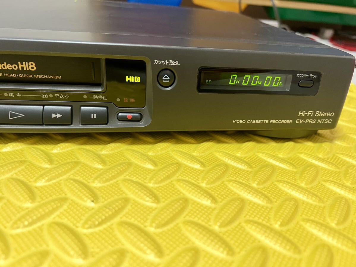 1円スタート SONY VIDEO CASSETTE RECORDER EV-PR2 NTSC Video Hi8 Hi-Fi Stereo ソニー ビデオカセットレコーダー 通電OK 動作未確認の画像3